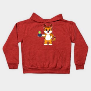 Tiger Table tennis Table tennis racket Kids Hoodie